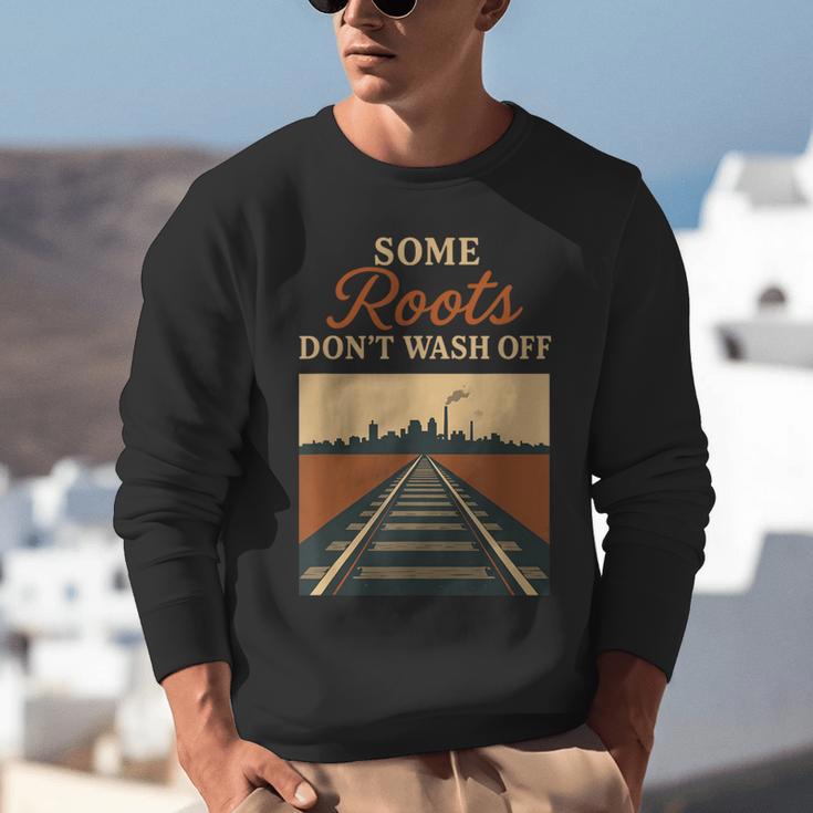 Rust Belt Midwest Nostalgia Steel Town Working Class Pride Unisex Sweatshirt Rust Belt Midwest Nostalgia Steel Town Working Class Pride Unisex Sweatshirt