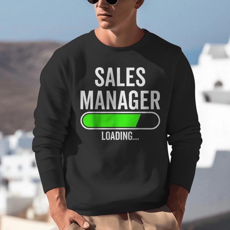 Sales Manager Loading Graduation Graduate New Job Unisex Sweatshirt