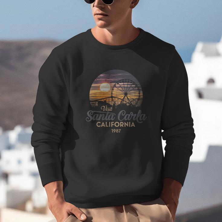 Santa Carla 1987 California Retro Sunset Nostalgia Unisex Sweatshirt