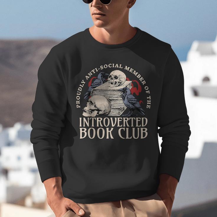 Sarcastic Proud Anti Social Member Of Introverted Book Club Unisex Sweatshirt