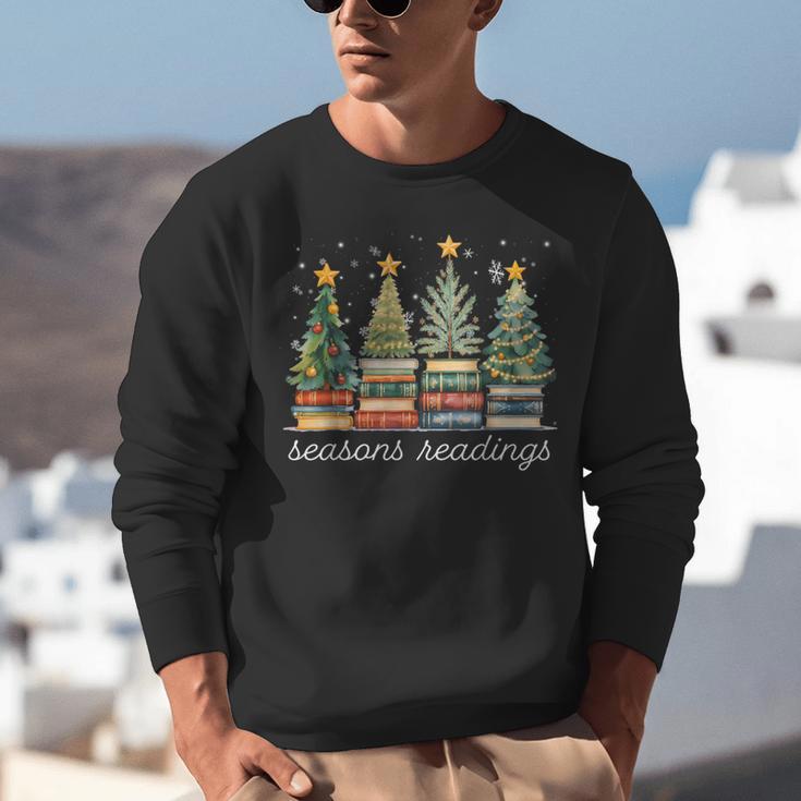 Seasons Readings All Booked For Christmas Book Reading Lover Unisex Sweatshirt Seasons Readings All Booked For Christmas Book Reading Lover Unisex Sweatshirt