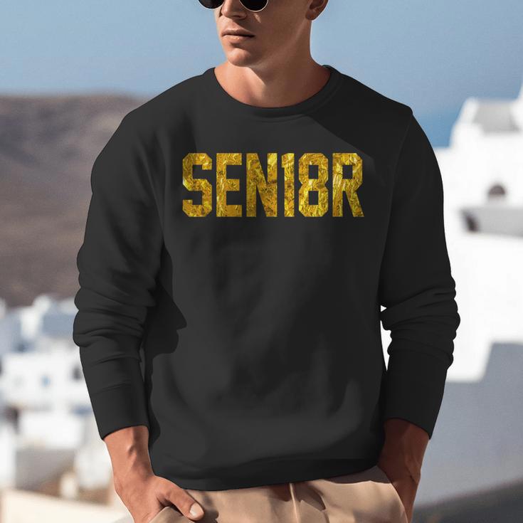 SEN18R Senior 2018 High School Graduation Party T-Shirt Unisex Sweatshirt