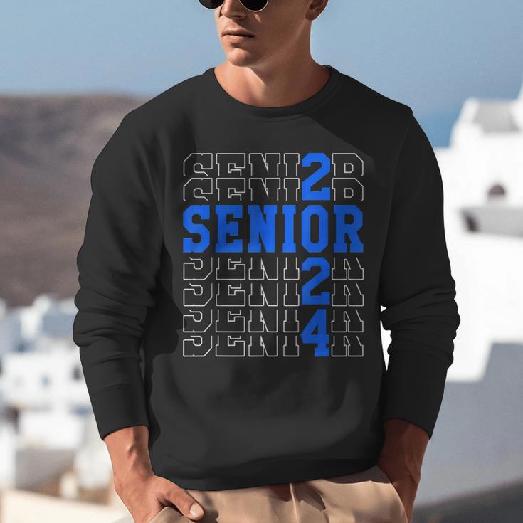 Senior 2024 Graphic Class Of 2024 Graduation Graphic Unisex Sweatshirt