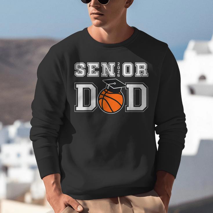 Senior 2026 Dad Basketball Graduation Unisex Sweatshirt