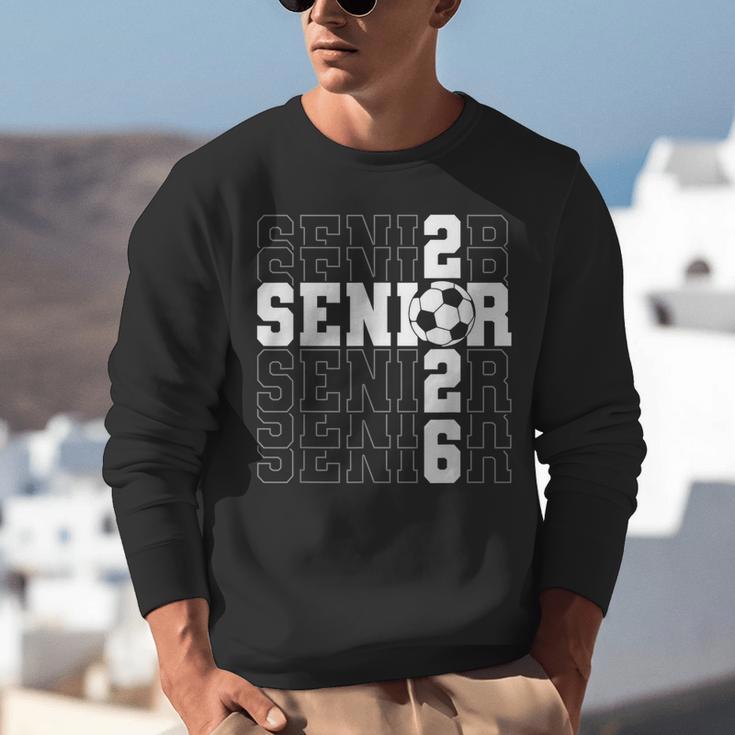 Senior 2026 Soccer Player Class Of 2026 Senior Graduation Unisex Sweatshirt