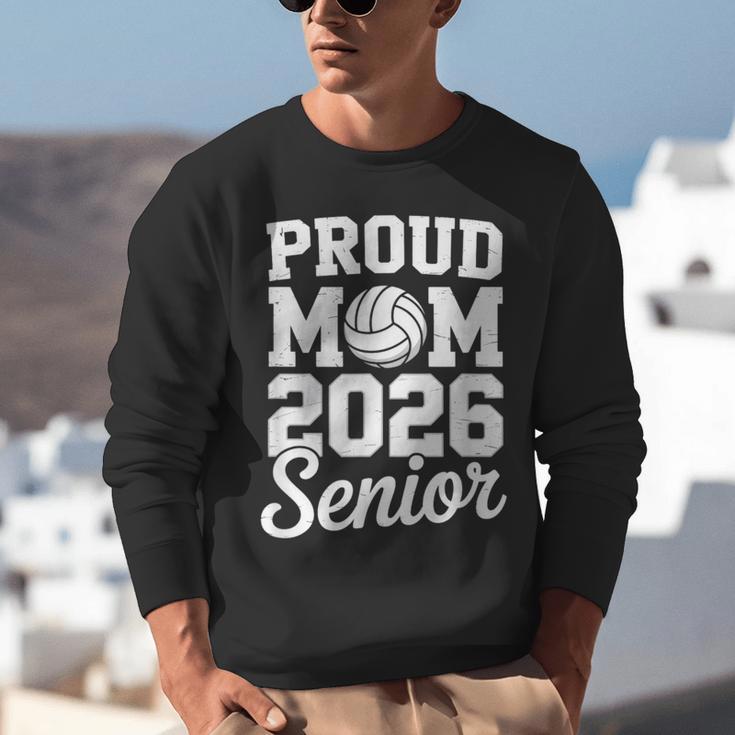 Senior 2026 Volleyball Mom High School Graduation Outfit Unisex Sweatshirt