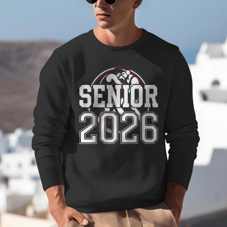 Senior 2026 Wrestling Class Of 2026 Wrestler Graduation Unisex Sweatshirt