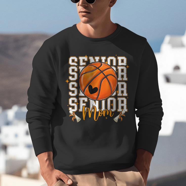 Senior Basketball Mom 2026 Basketball Graduation Unisex Sweatshirt