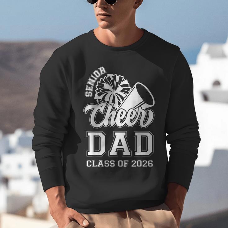Senior Cheerleader Dad Cheer Class Of 2026 Graduation Men Unisex Sweatshirt