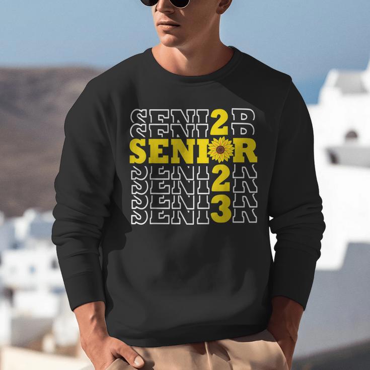Senior Class Of 2023 Sunflower Graduation Seniors 23 Unisex Sweatshirt