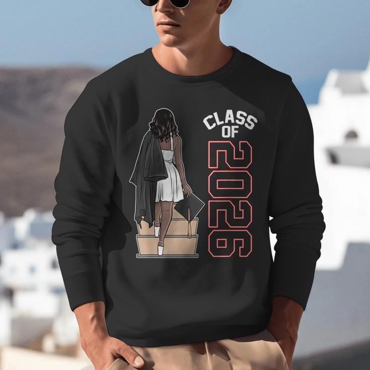 Senior Class Of 2026 Melanin Girl 2026 Graduation Unisex Sweatshirt