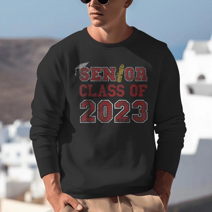 Senior Graduation Class Of 2023 High School College Graduate Unisex Sweatshirt