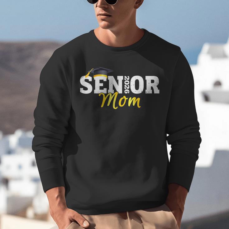 Senior Mom 2026 Class Of 2026 Graduation 26 Family Matching Unisex Sweatshirt