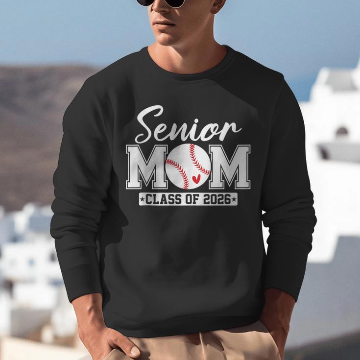 Senior Mom Class Of 2026 Baseball Mom Graduation Unisex Sweatshirt