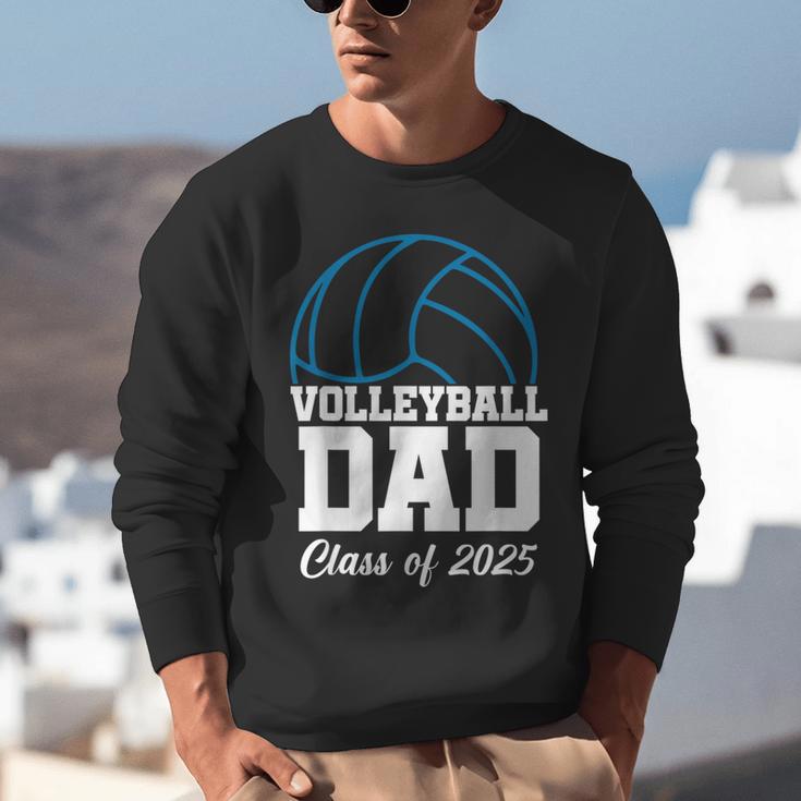 Senior Volleyball Dad Class Of 2025 Graduation Graduate Unisex Sweatshirt