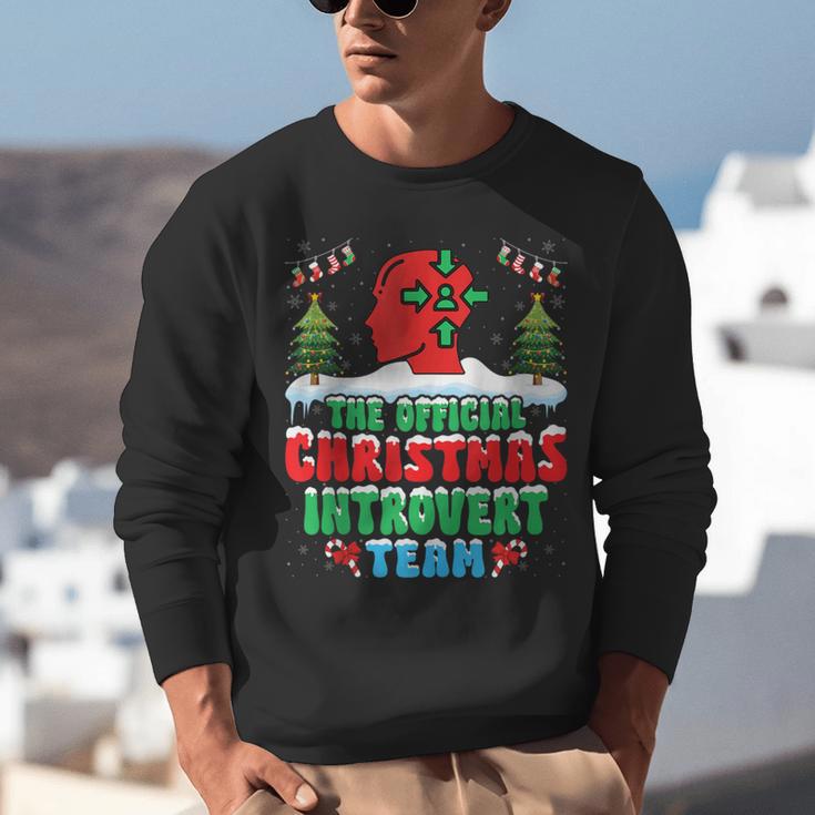 Snow Christmas Introvert Team Introverted Introvert Xmas Unisex Sweatshirt Snow Christmas Introvert Team Introverted Introvert Xmas Unisex Sweatshirt