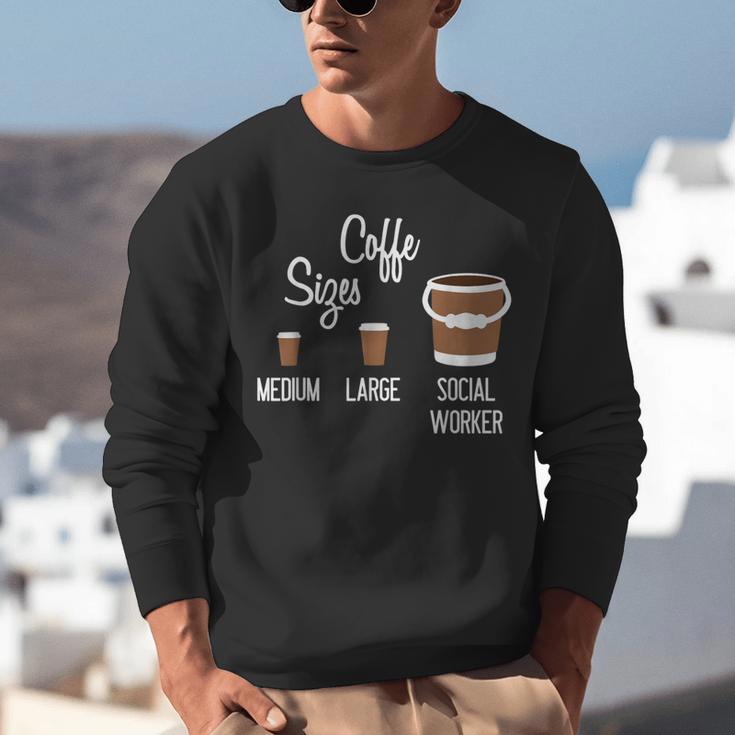 Social Work s Coffee Graduation Social Worker Unisex Sweatshirt