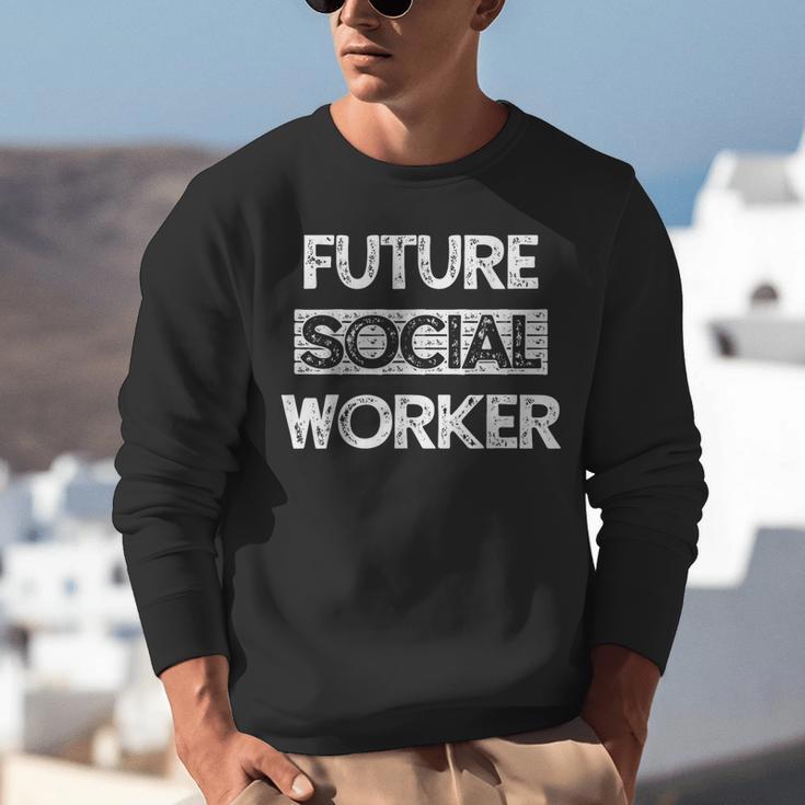 Social Worker Social Work Student Graduation Unisex Sweatshirt