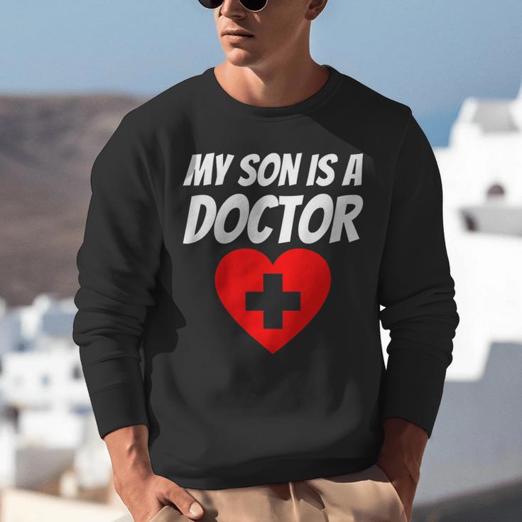 My Son Is A Doctor Shirt Proud Parents Graduation Unisex Sweatshirt