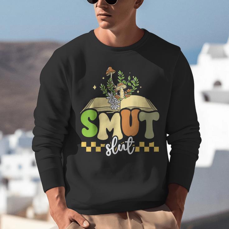 Spicy Book Lover Smut Slut Romance Reading Librarian Unisex Sweatshirt