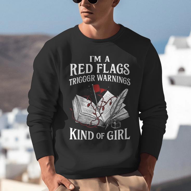 Spicy Book Reader Morally Gray Dark Romance Bookish Unisex Sweatshirt