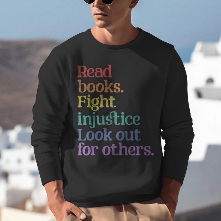 Stop Book Banning Pro Library Unisex Sweatshirt