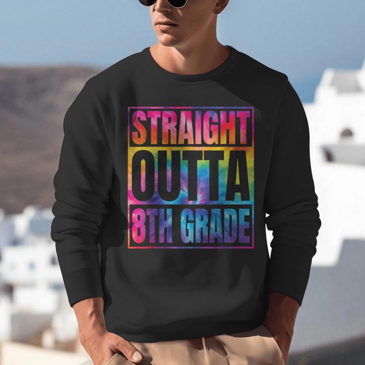 Straight Outta 8th Grade Great Graduation Eighth Grade Unisex Sweatshirt