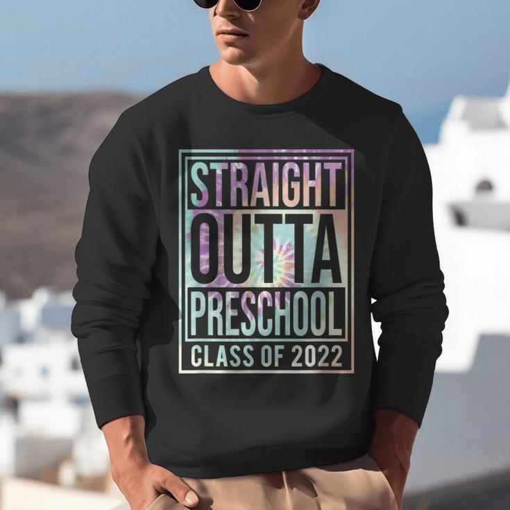 Straight Outta Preschool Class Of 2022 School Graduation Unisex Sweatshirt