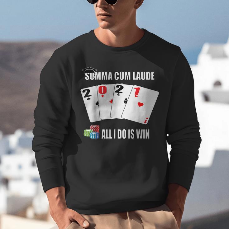 Summa Cum Laude Class Of 2021 Graduate Win Senior Graduation Unisex Sweatshirt