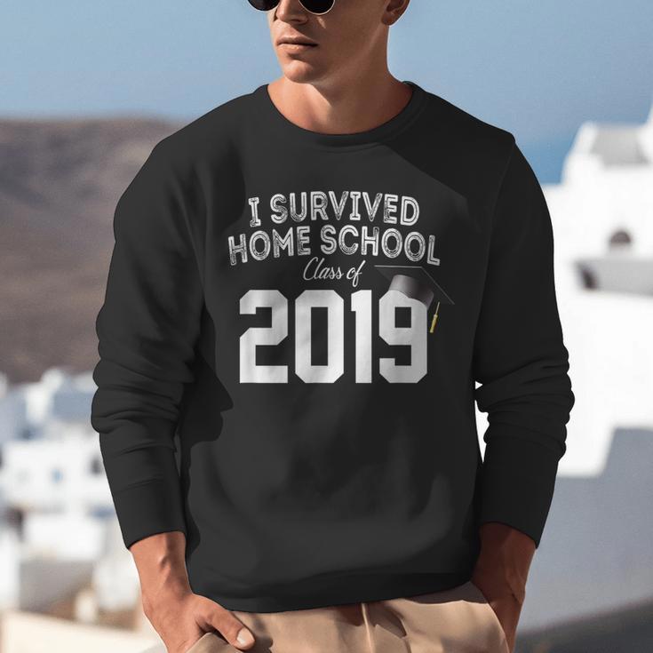 I Survived Home School Class Of 2019 Graduation t Shirt Unisex Sweatshirt