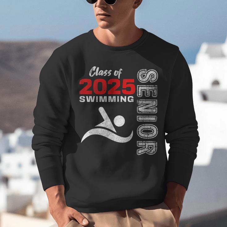Swimming Team Senior Class Of 2025 Graduation 2025 Unisex Sweatshirt