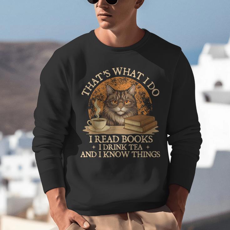 That’s What I Do I Read Books Reading Bookworm Reader Unisex Sweatshirt