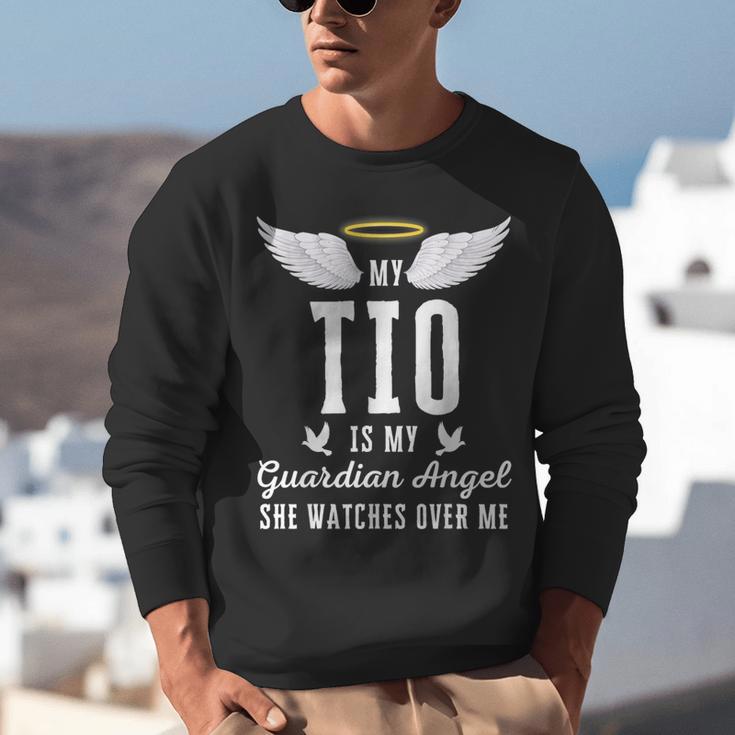 My Tio Is My Guardian Angel In Loving Memorial Memory Tee Unisex Sweatshirt