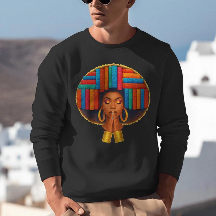 History Girl Women Book Lover Education Is Freedom Unisex Sweatshirt
