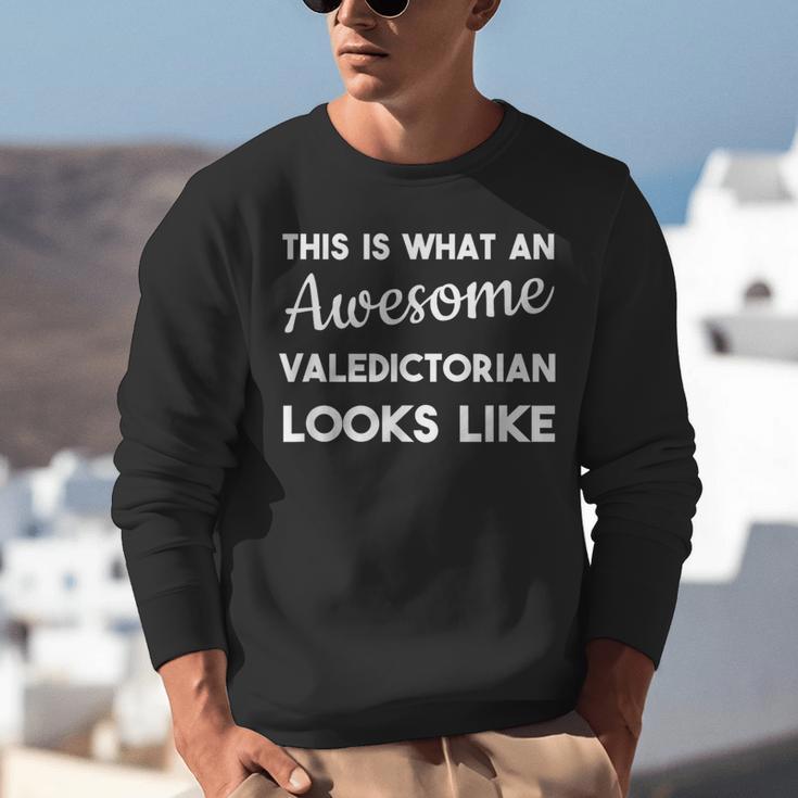 Valedictorian Graduation High School T-Shirt Unisex Sweatshirt