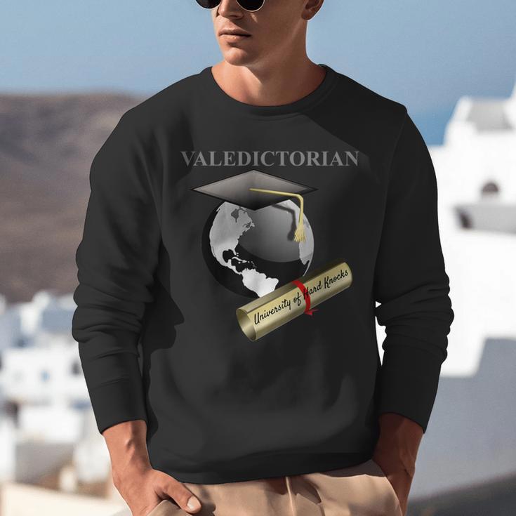 Valedictorian University Of Hard Knocks Graduation Tshirt Unisex Sweatshirt