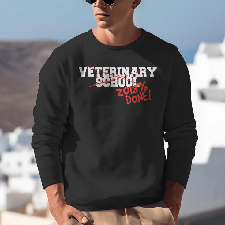 Veterinary School Graduation Class Of 2018 Unisex Sweatshirt