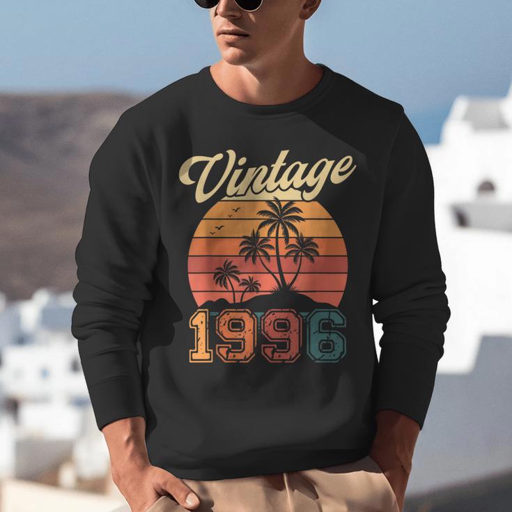 Vintage 1996 Retro Sunset Nostalgia 90s 30th Birthday Unisex Sweatshirt Vintage 1996 Retro Sunset Nostalgia 90s 30th Birthday Unisex Sweatshirt
