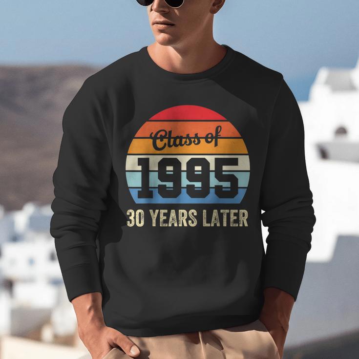 Vintage Class Of 1995 30 Years Later Reunion 30th Graduation Unisex Sweatshirt