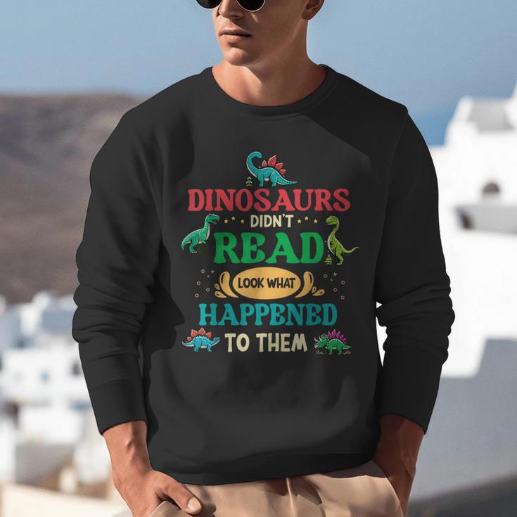Vintage Librarian Book Reader Library Book Reading Unisex Sweatshirt
