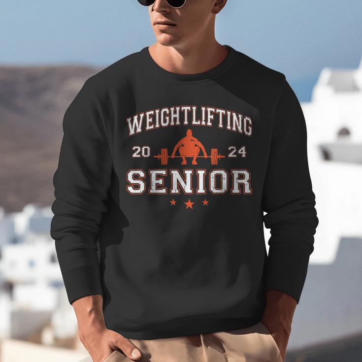 Weightlifting Senior 2024 Graduation Unisex Sweatshirt