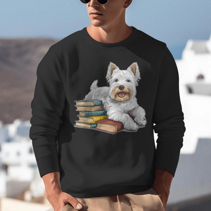 West Highland Terrier Books Dog Breed Westie For Men Women Kids Unisex Sweatshirt