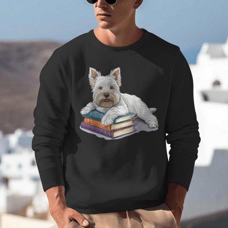 West Highland Terrier Books Dog Breed Westie Unisex Sweatshirt