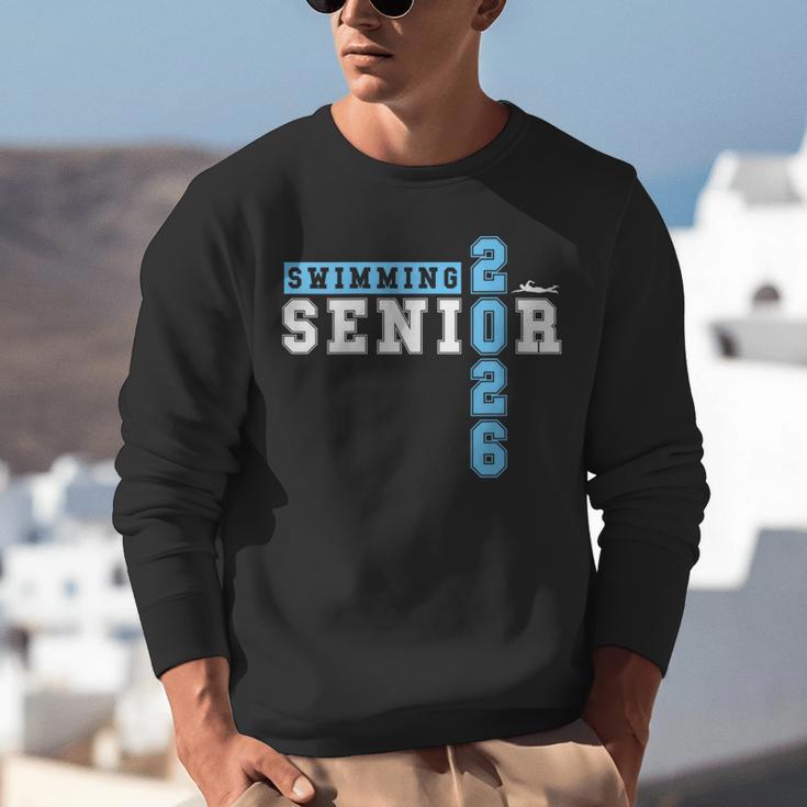 Women's Swimming Senior Night Swim Senior 2026 Graduation 39 Unisex Sweatshirt