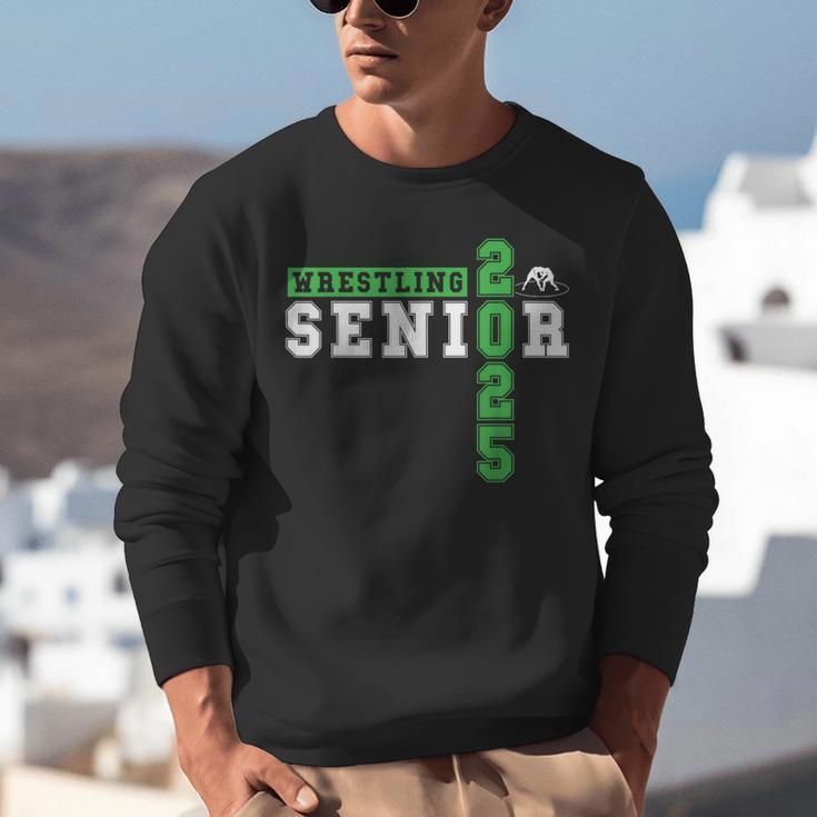 Wrestling Senior Night Wrestling Senior 2025 Graduation 34 Unisex Sweatshirt