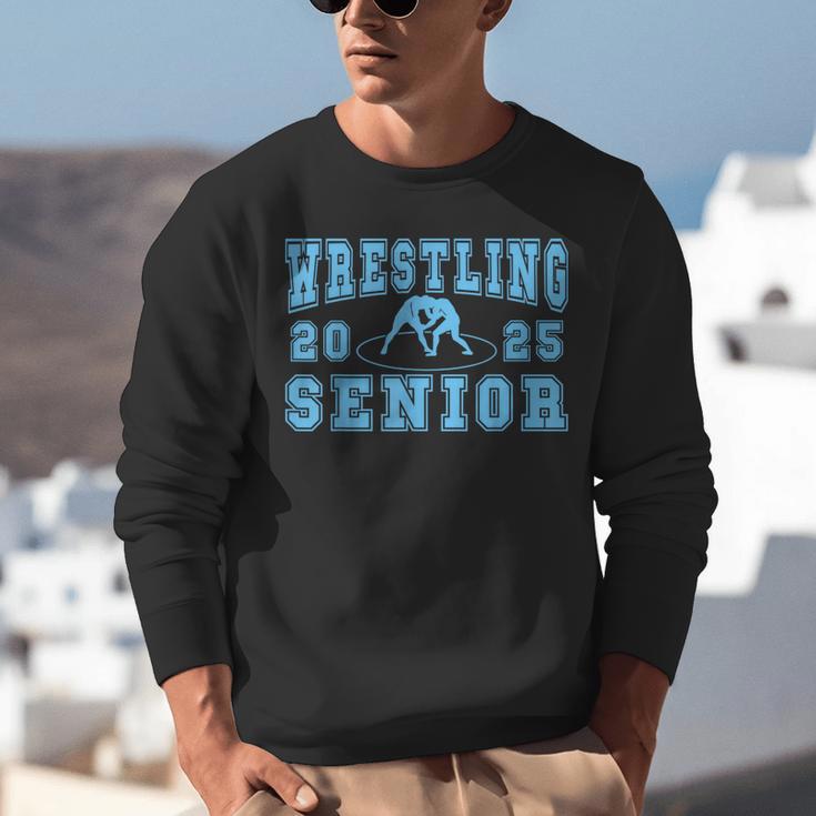 Wrestling Senior Night Wrestling Senior 2025 Graduation 38 Unisex Sweatshirt