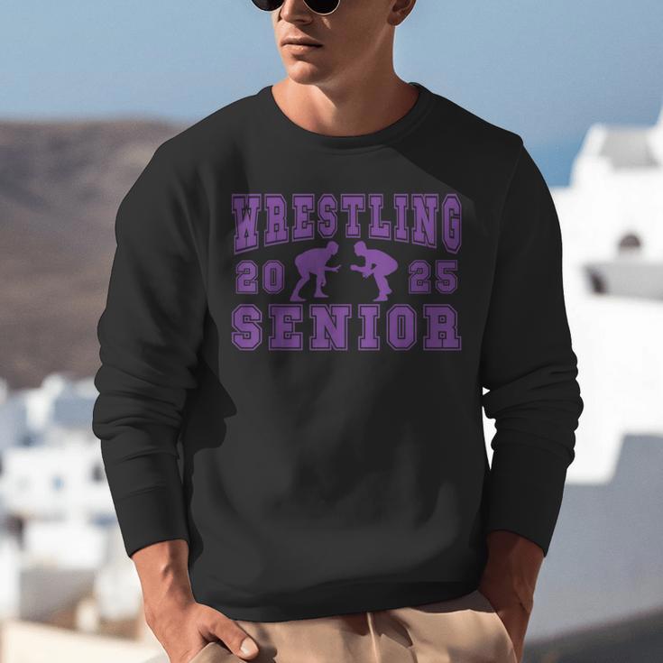 Wrestling Senior Night Wrestling Senior 2025 Graduation 49 Unisex Sweatshirt