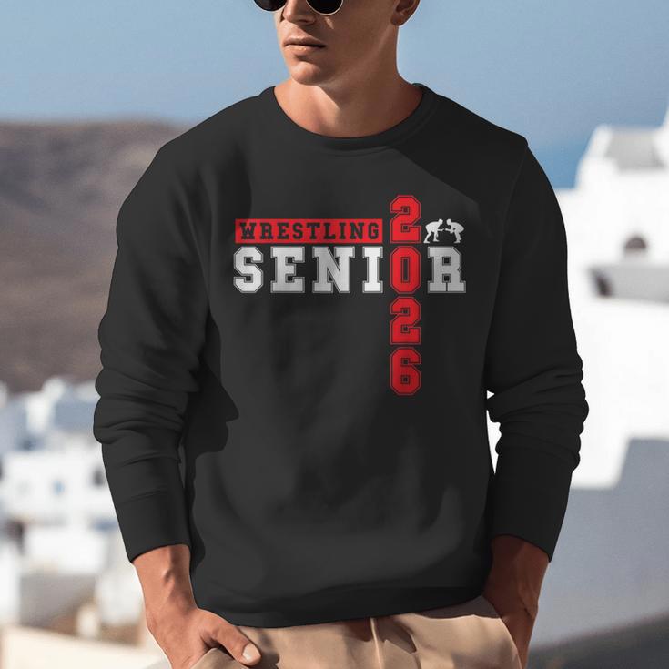Wrestling Senior Night Wrestling Senior 2026 Graduation 13 Unisex Sweatshirt