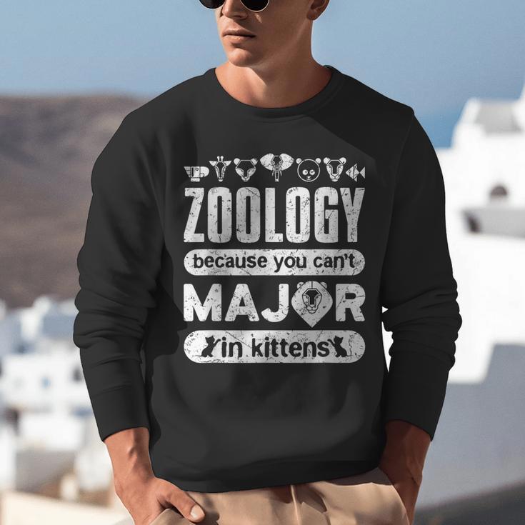 Zoology Major Graduation Zoology Quote Unisex Sweatshirt