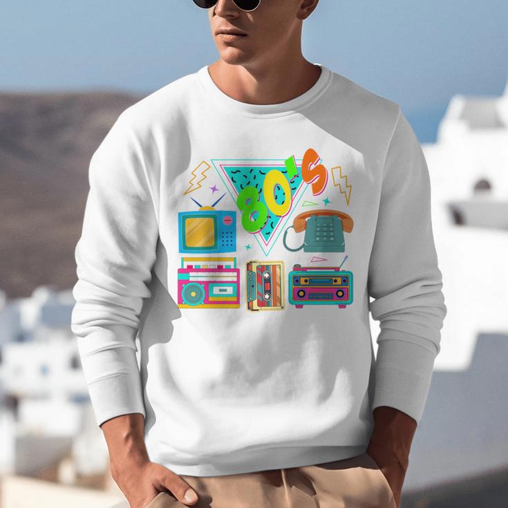 80's Vintage Cassette Tape Nostalgia Mixtape Era 1980s Retro Unisex Sweatshirt 80's Vintage Cassette Tape Nostalgia Mixtape Era 1980s Retro Unisex Sweatshirt